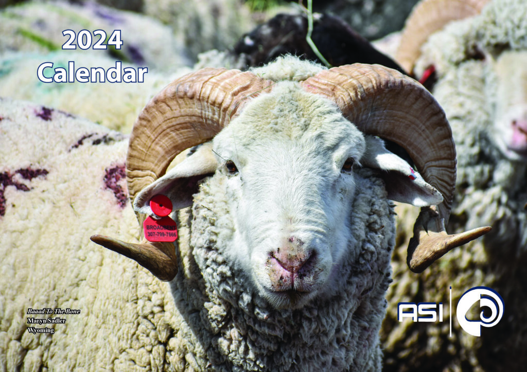 ASI CALENDAR 2024 American Sheep Industry Association